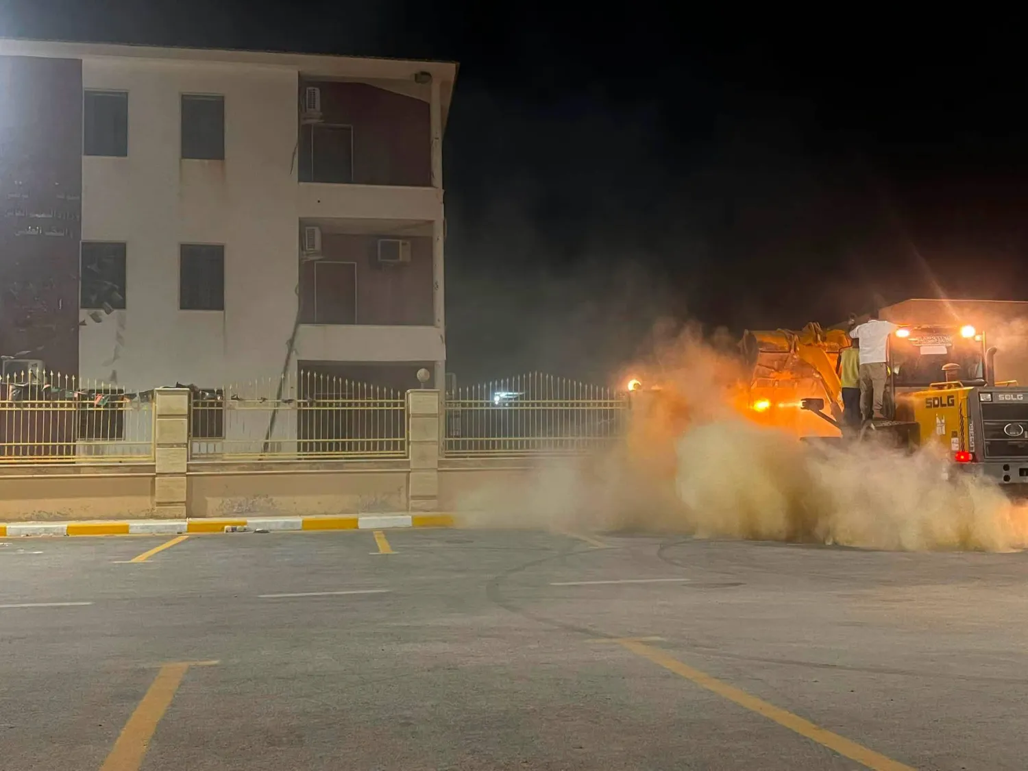 صورة متداولة لحجم الاحتجاجات في طرابلس العاصمة