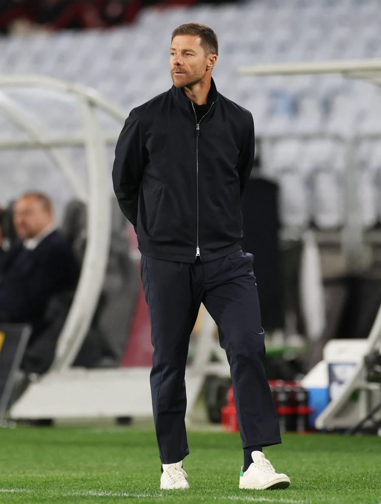 Soccer Football - Pre-Season Friendly - Sydney Super Cup - Chelsea v Western Sydney Wanderers - Accor Stadium, Sydney, Australia - July 28, 2026 Chelsea manager Xabi Alonso during the match REUTERS/Hollie Adams