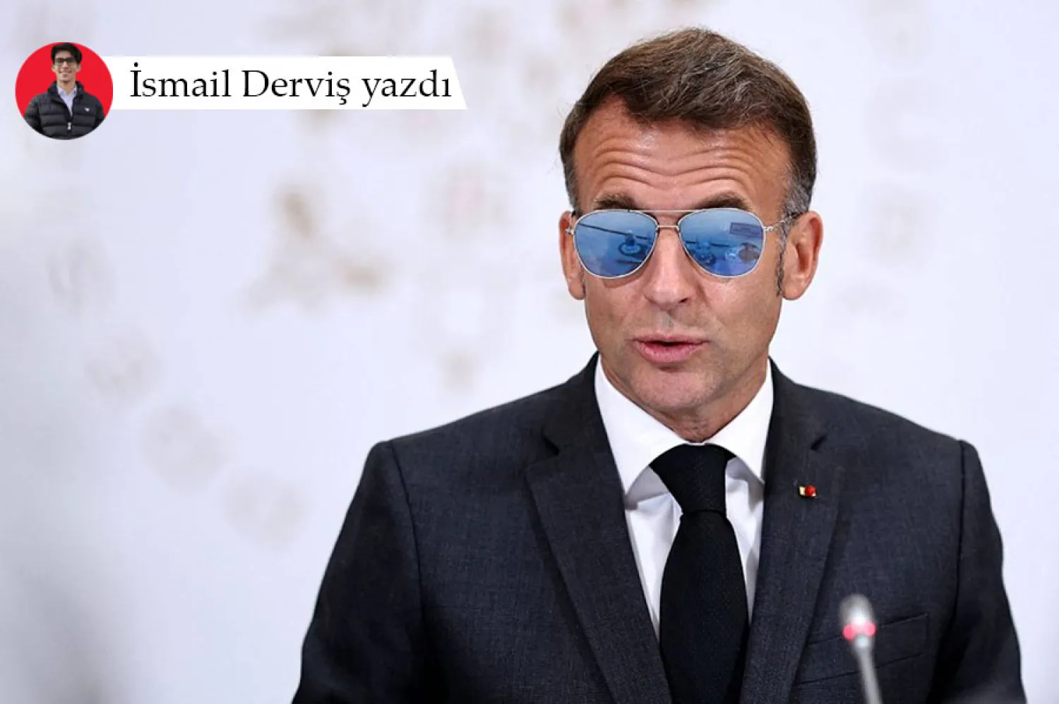 Fotoğraf: Fransız siyasi analist Pierre-Louis Raymond, “Cumhurbaşkanı Macron'un Şam ziyareti, Suriye'nin göz ardı edilemeyecek yeni bir aşamaya girdiğinin bir kabulüdür” dedi (AFP)