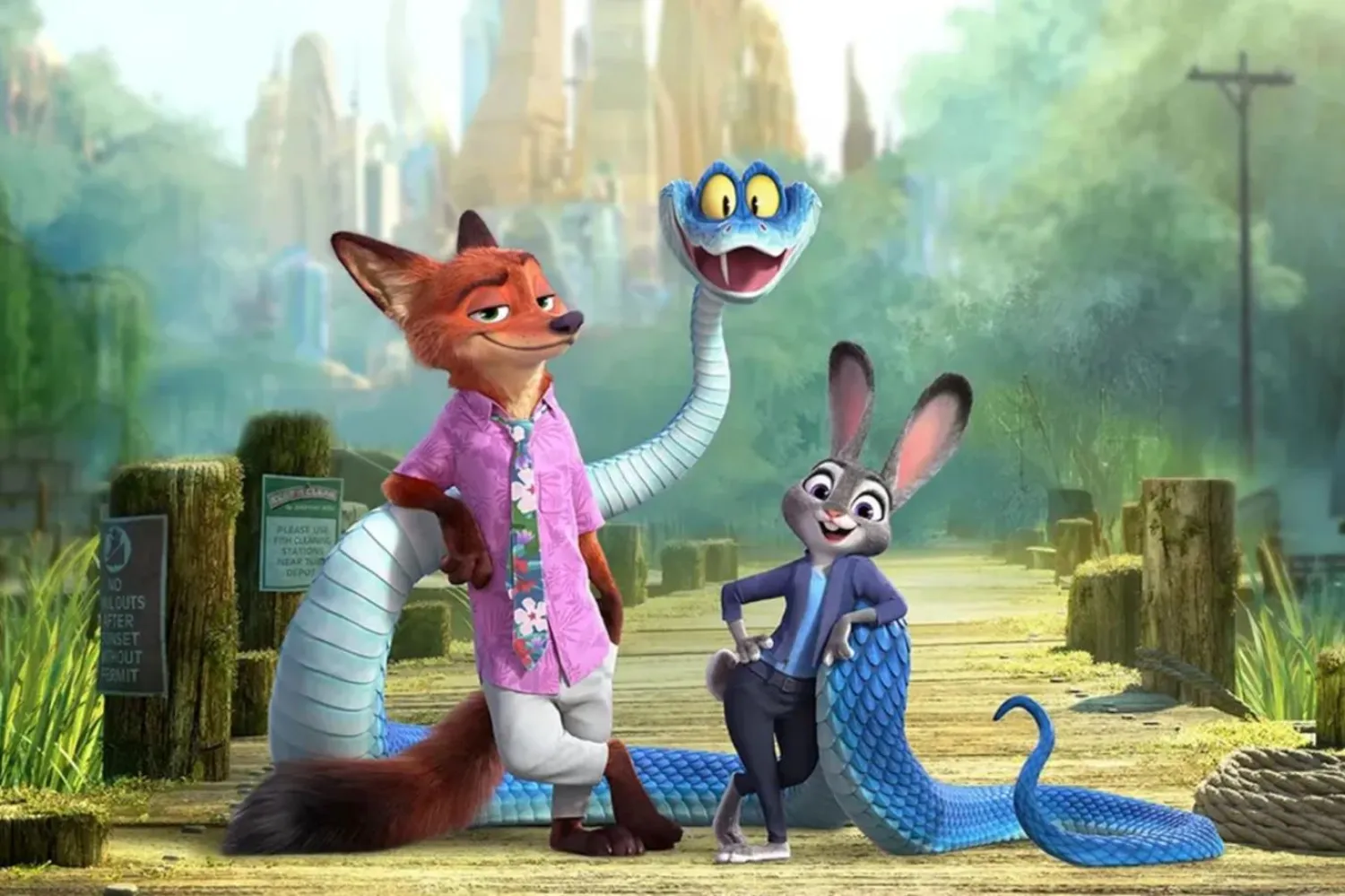 Zootropolis 2, polis teşkilatında birlikte çalışmaya başlayan Judy ve Nick'in, kente bir yılanın gelmesini araştırmakla görevlendirmeleri sonucu başlarından geçenleri anlatıyor (Disney)