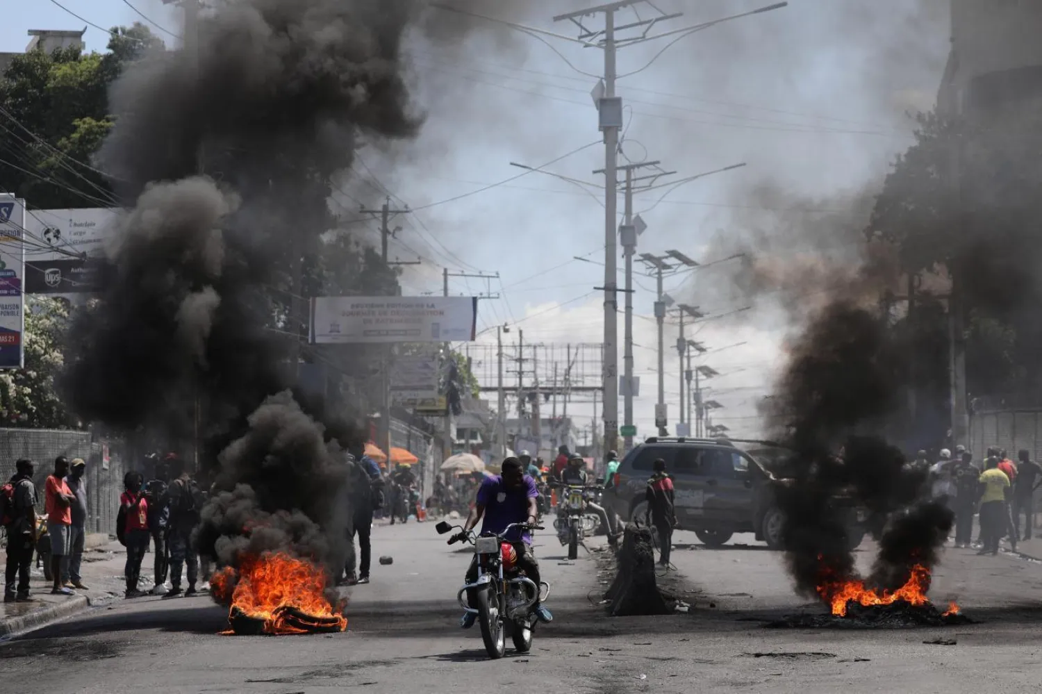 Yaklaşık 1,5 milyon kişi Haiti'deki çatışmalar yüzünden evinden oldu (Reuters/Arşiv)