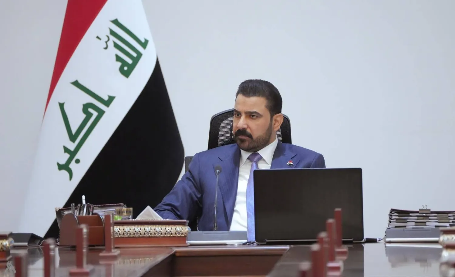 Ali al-Zaidi, Commander-in-Chief of the Armed Forces and Iraqi Prime Minister (INA)