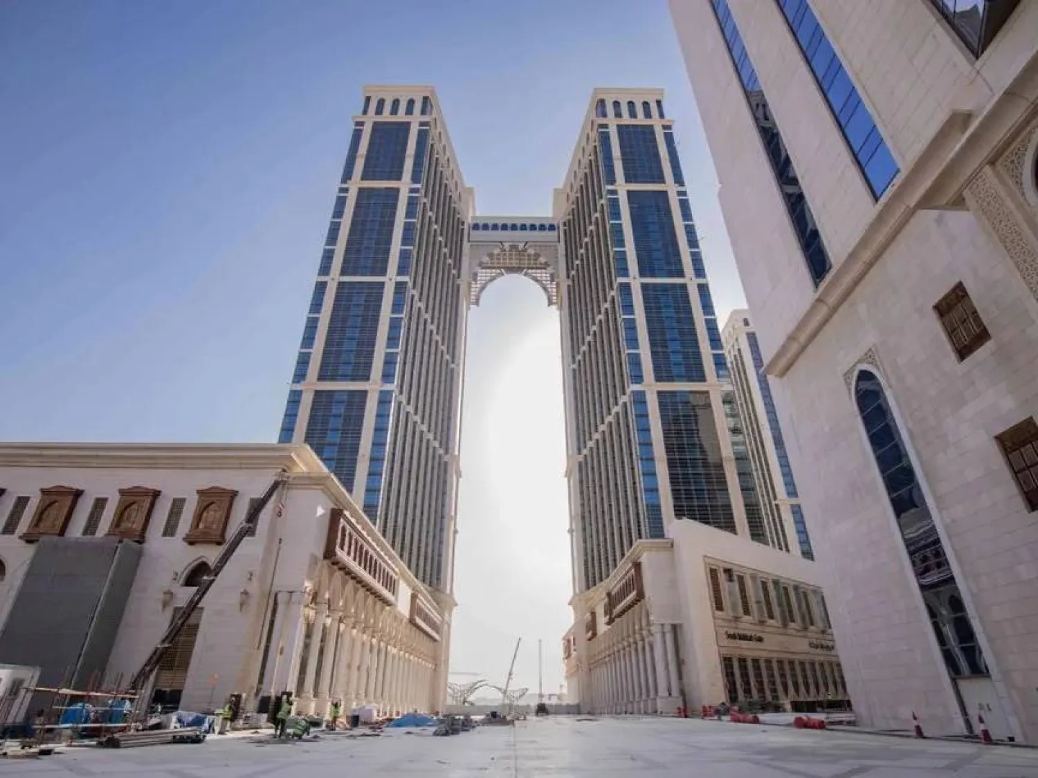إحدى المنشآت التابعة لشركة «جبل عمر» في مكة المكرمة (لشركة)