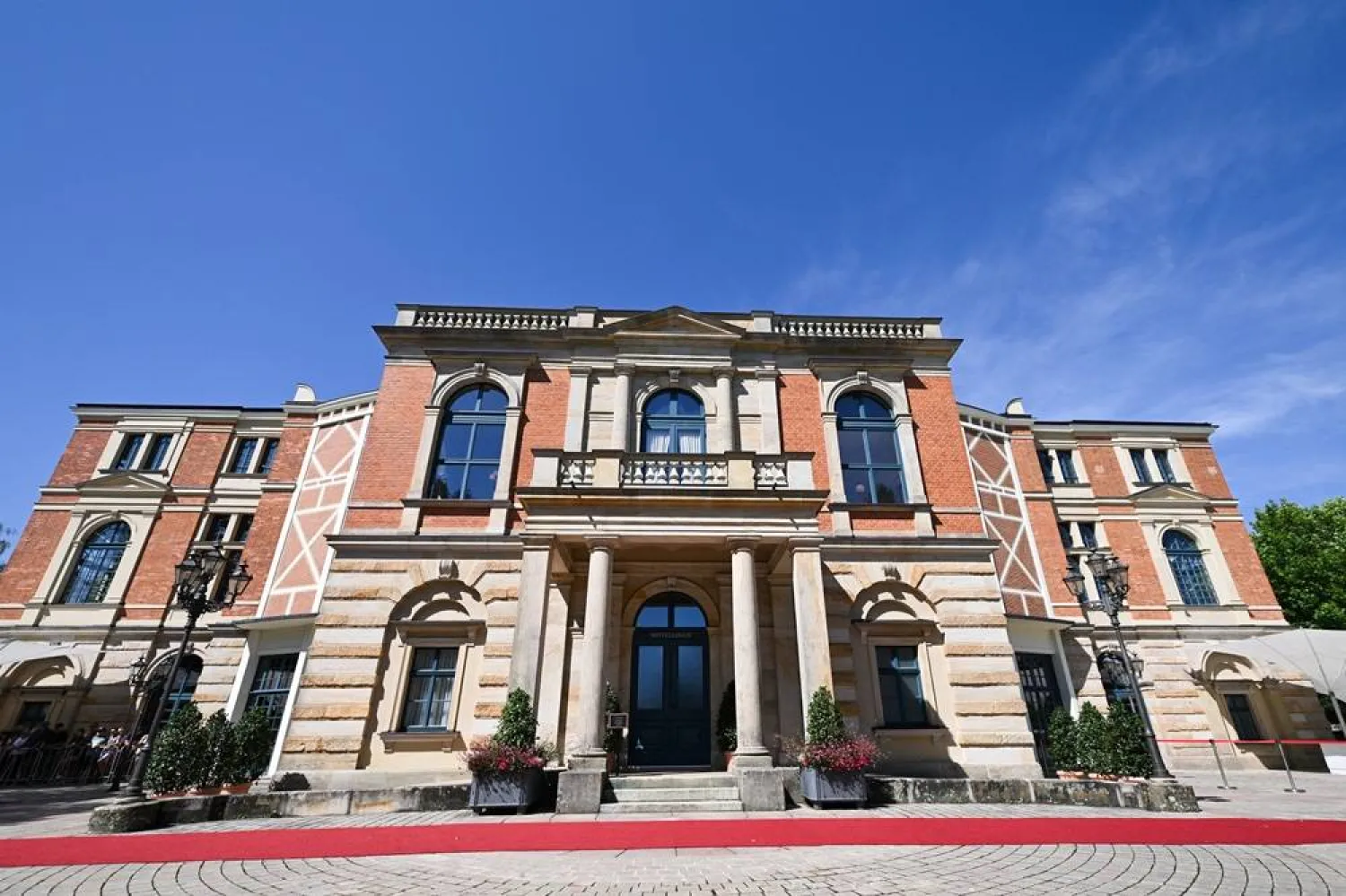  Richard Wagner Festival Hall on the day of the opening of the Bayreuth Festival, in Bayreuth, Germany July 25, 2026. (Reuters)
