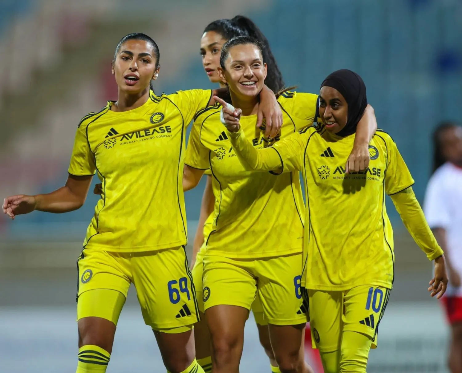 سيدات النصر إلى نهائي غرب آسيا (نادي النصر)