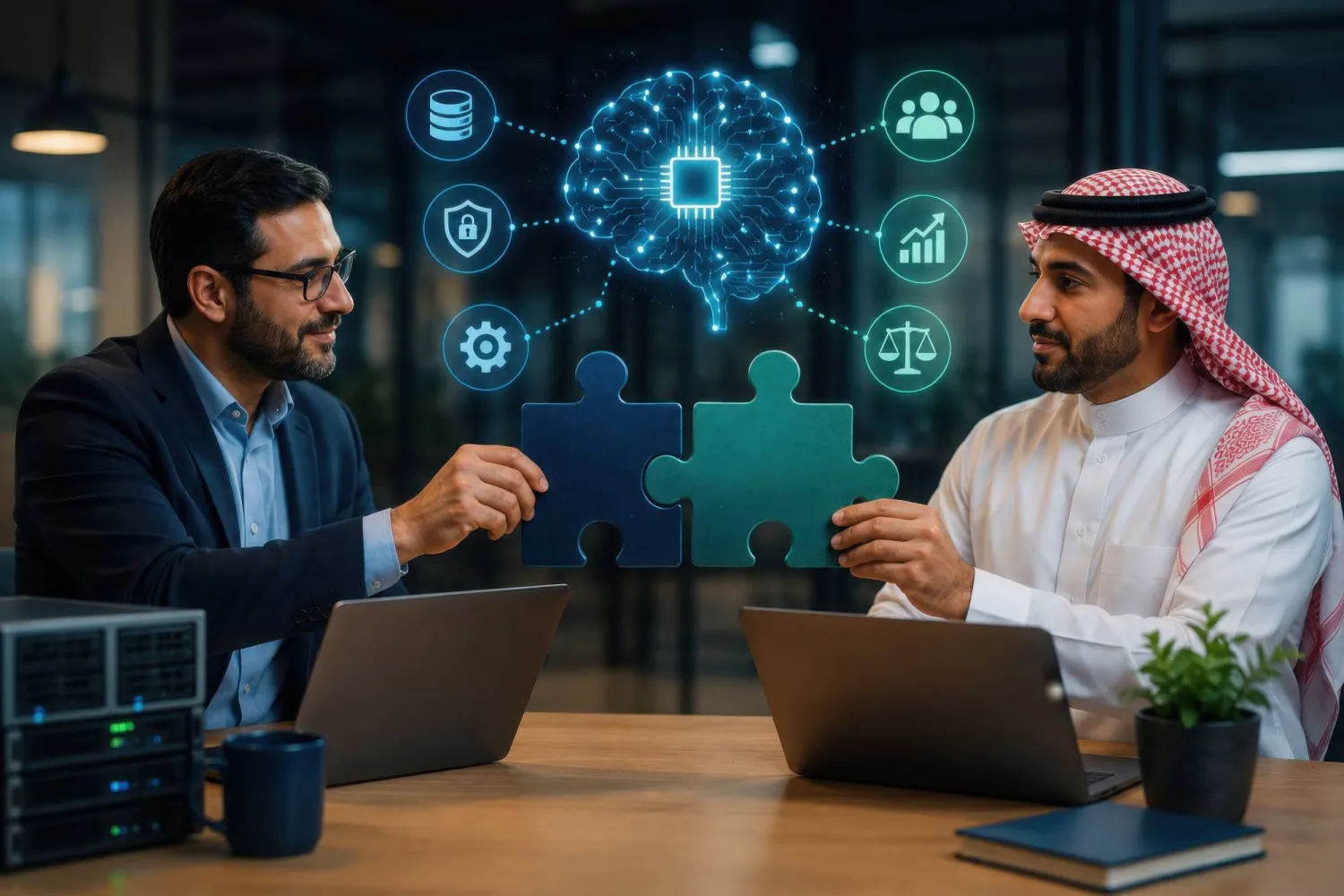 الذكاء الاصطناعي لا يلغي تقنية المعلومات