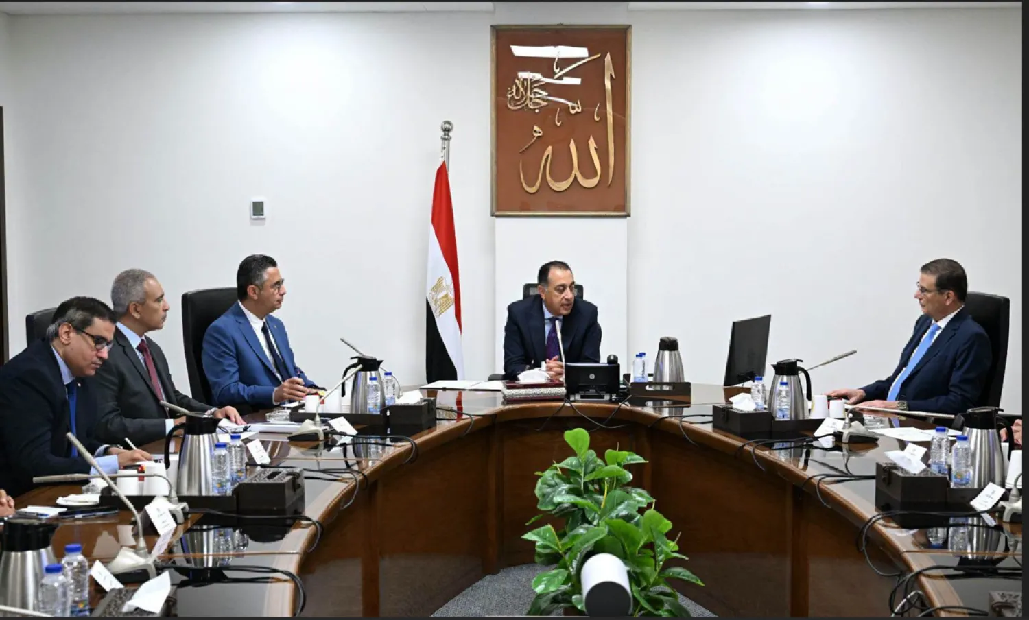 رئيس الوزراء المصري مصطفى مدبولي شدد الثلاثاء على ضرورة ضبط الأسواق لتحقيق توازن الأسعار (صفحة مجلس الوزراء على فيسبوك)