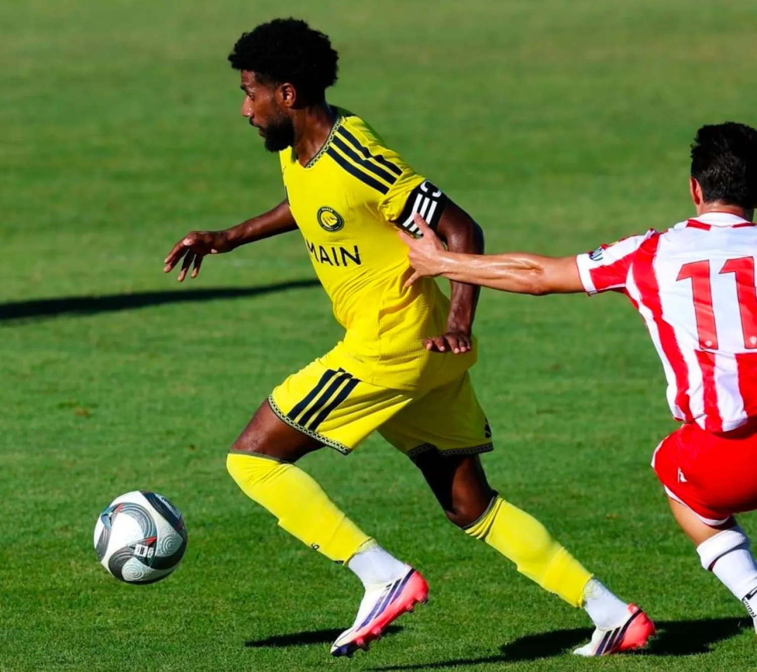ودية النصر الأخيرة ضد ألميريا (نادي النصر)