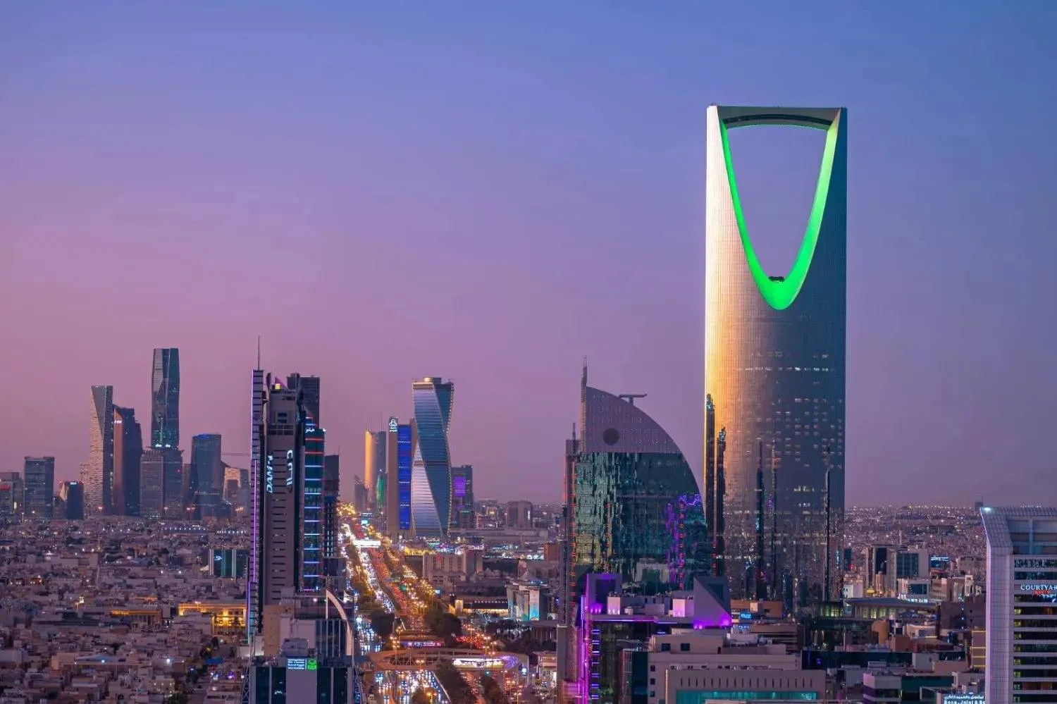 جانب من أفق العاصمة السعودية الرياض (هيئة الحكومة الرقمية)