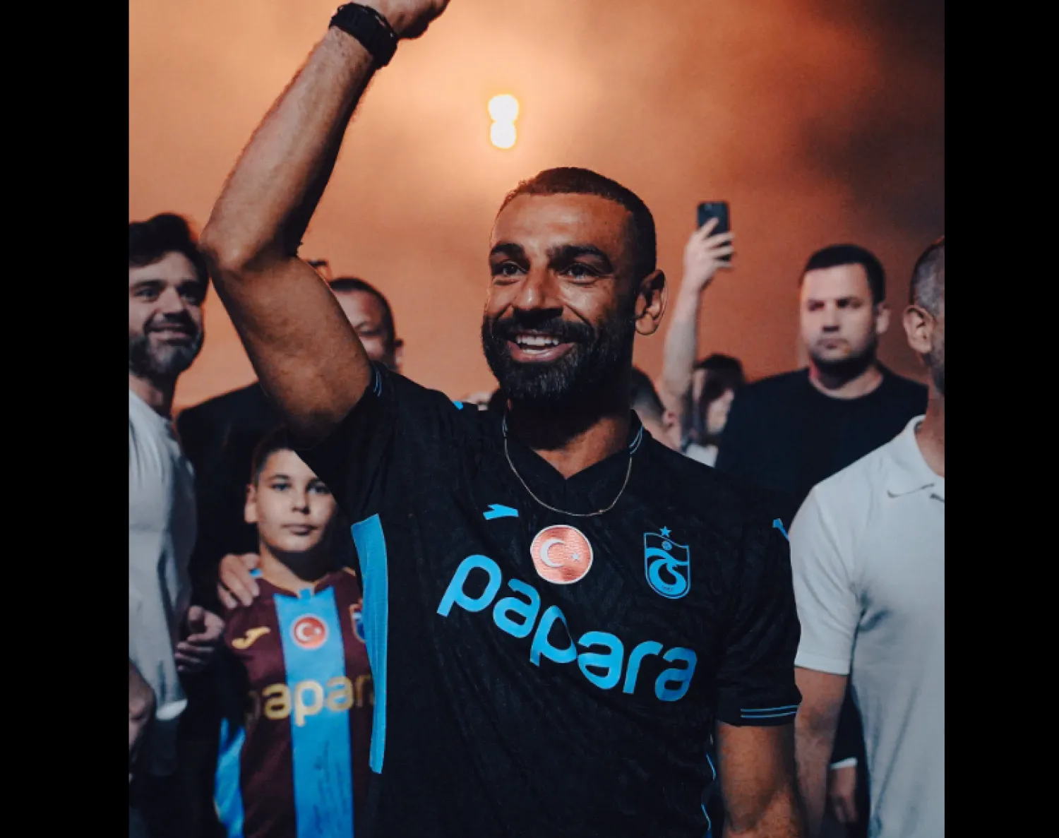 استقبال حافل لمحمد صلاح في تركيا (فيسبوك)
