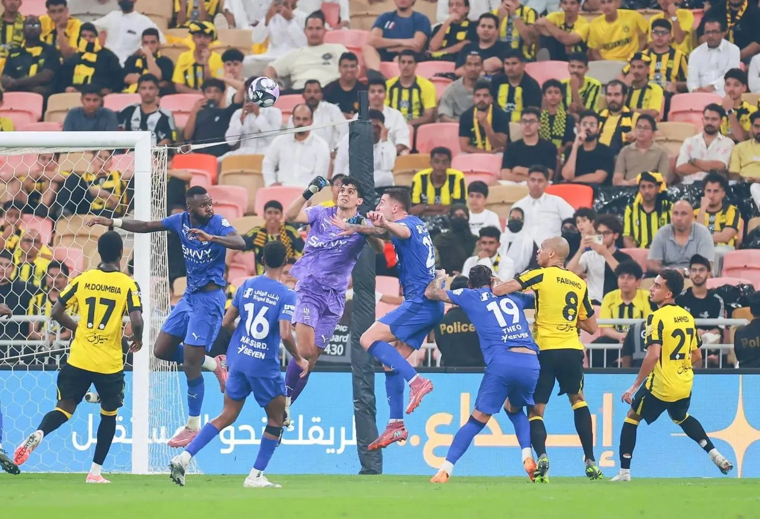 سجل كلاسيكو الهلال والاتحاد أعلى معدل للعب الفعلي بين جميع مباريات القمة (تصوير: عدنان مهدلي) 