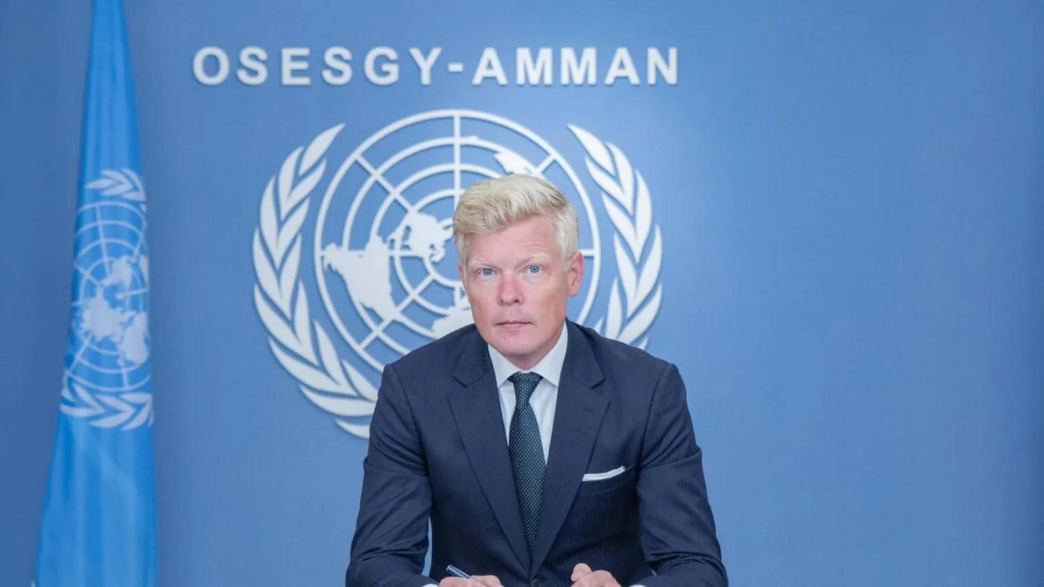 United Nations Special Envoy for Yemen Hans Grundberg. (Office of the Special Envoy of the Secretary-General for Yemen)