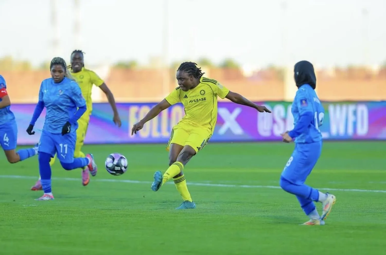 اعتمدت لجنة المسابقات في الاتحاد السعودي لكرة القدم جدول مباريات الدوري الممتاز للسيدات (الحساب الرسمي لسيدات النصر)