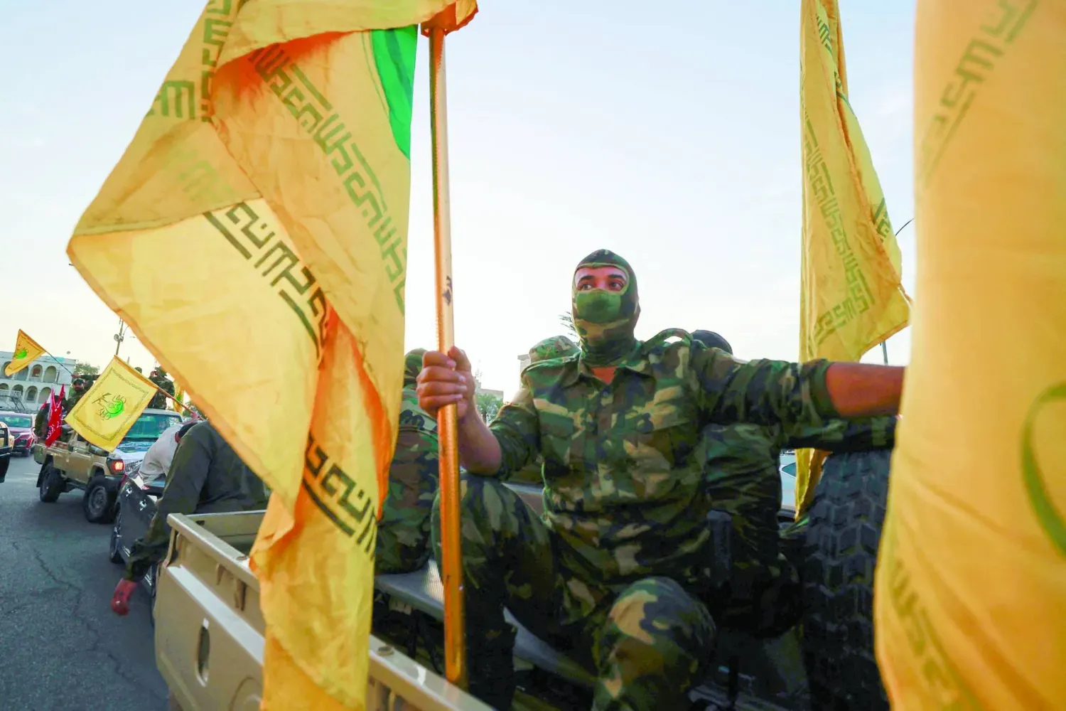 Irak'taki Nuceba Hareketi üyeleri Bağdat'taki bir toplantıda (Arşiv - AFP)