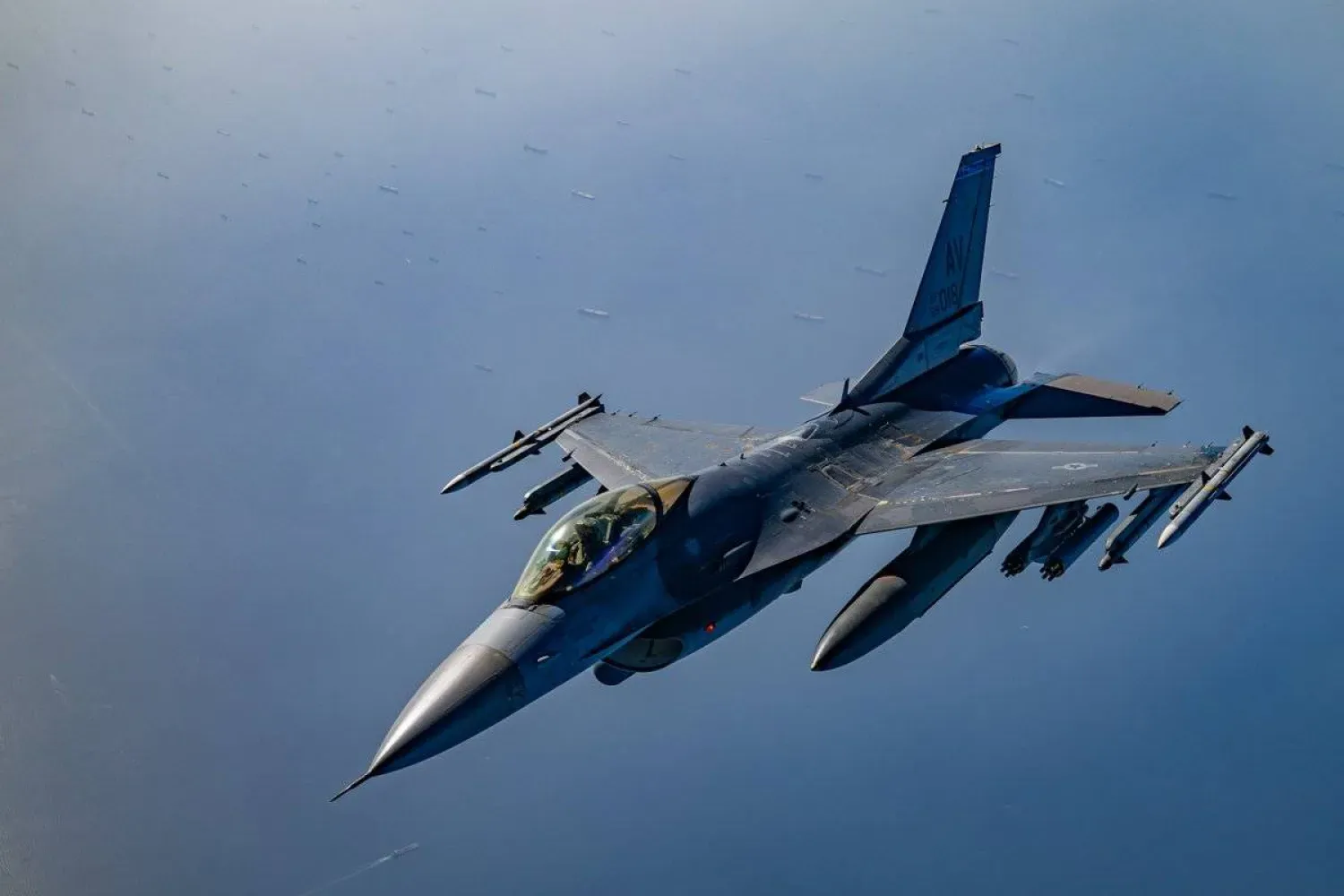 Amerikan F-16 savaş uçağı (CENTCOM)
