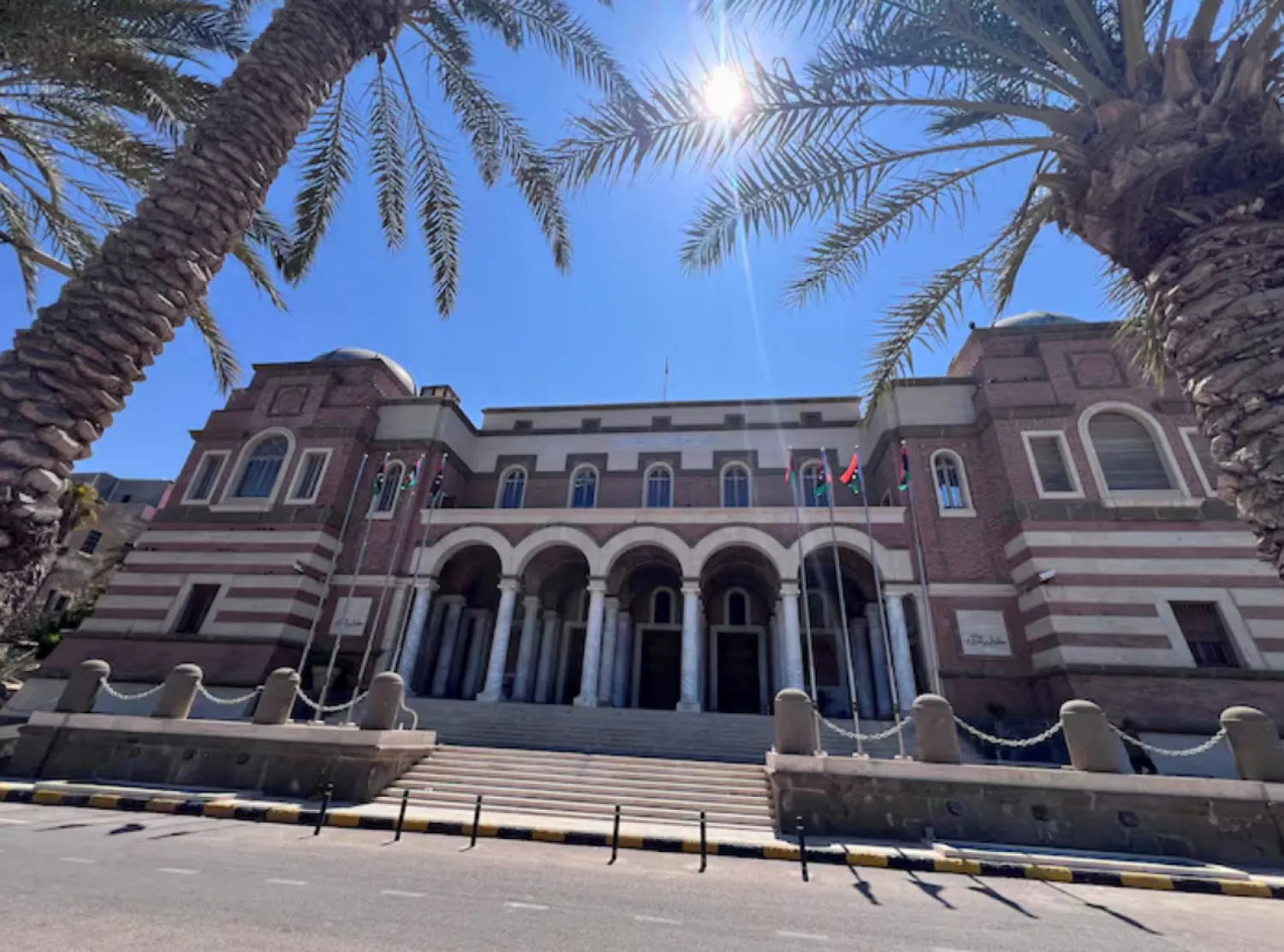 A view of the Central Bank of Libya in Tripoli, Libya, August 26, 2024. REUTERS/Aymen Sahli 