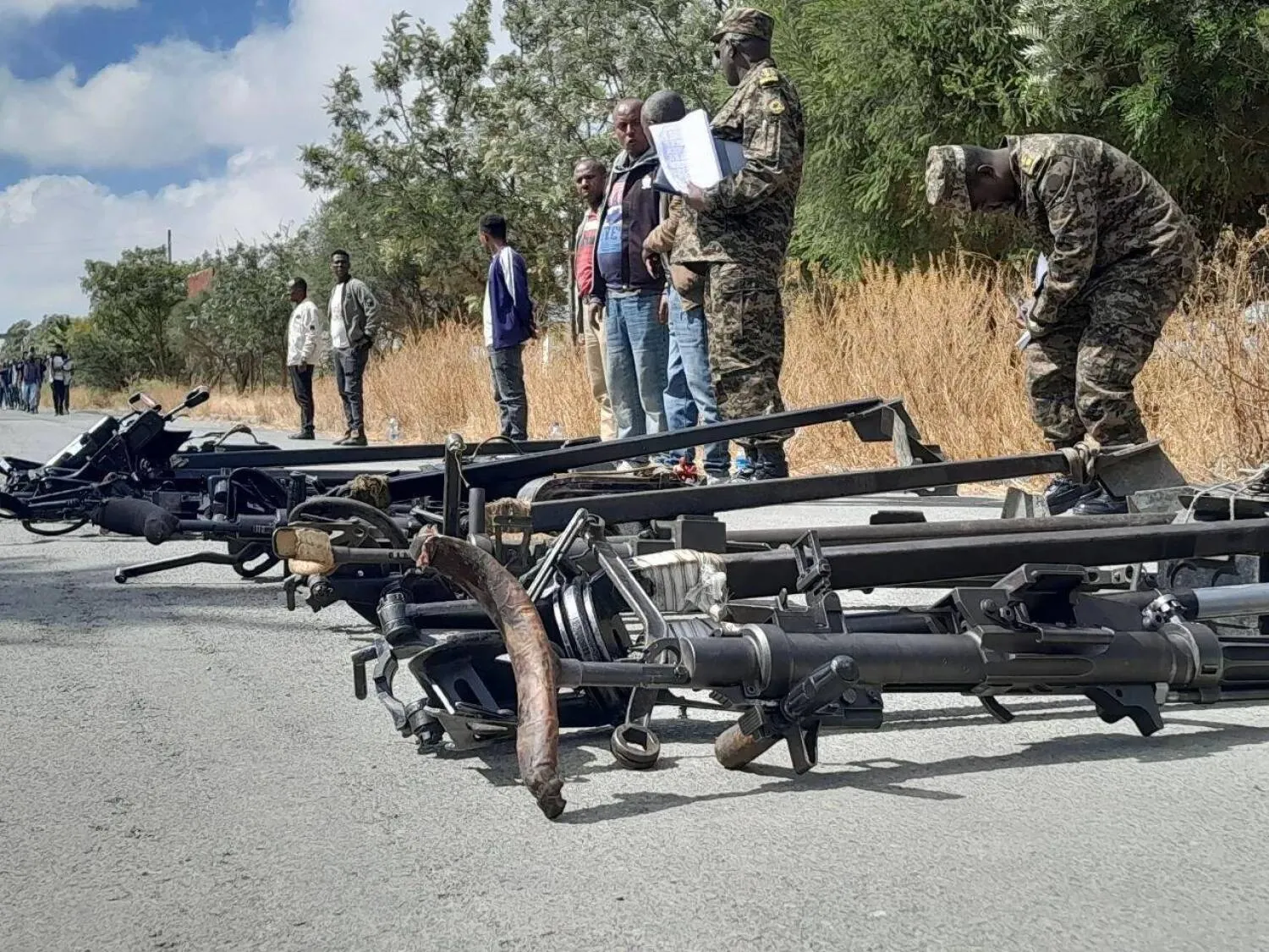 Former Tigray elements undergoing rehabilitation and reintegration programs by the Ethiopian government (Archive – Ethiopian News Agency)