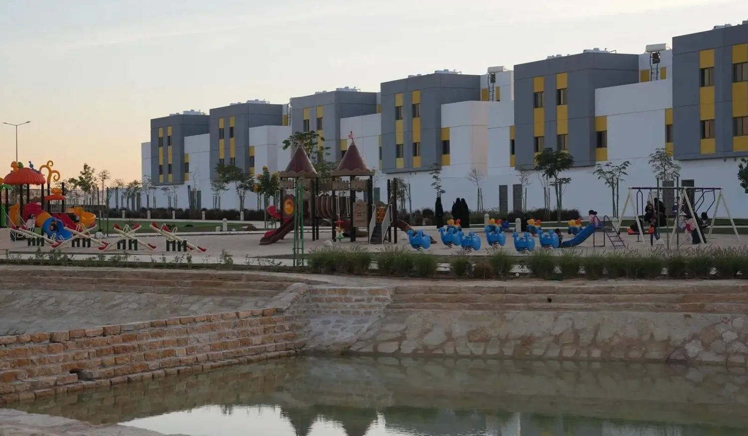 وحدات سكنية في الرياض تابعة لوزارة البلديات والإسكان السعودية (واس)