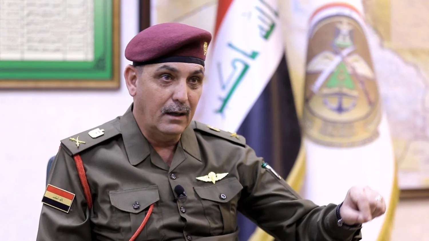 اللواء يحيى رسول المتحدث باسم وزارة الدفاع العراقية (الإعلام الحكومي)