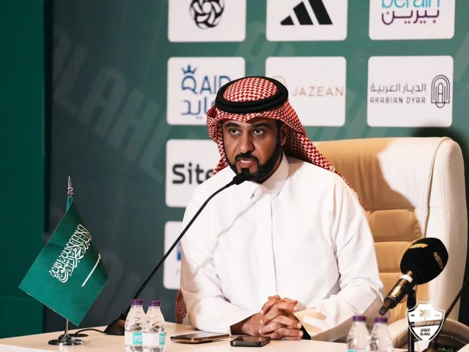 ماجد الفهمي، المتحدث الرسمي باسم النادي الأهلي (حساب النادي)