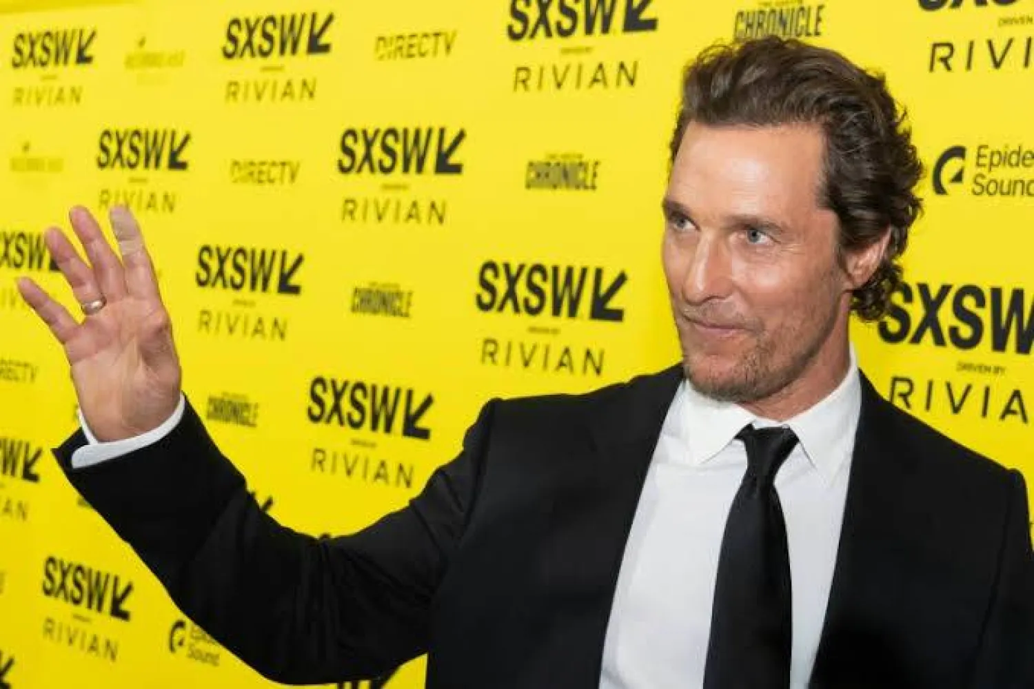 US actor Matthew McConaughey ended a yearslong break from acting with 'The Rivals of Amziah King,' which premiered at the 2025 SXSW film festival. SUZANNE CORDEIRO / AFP
