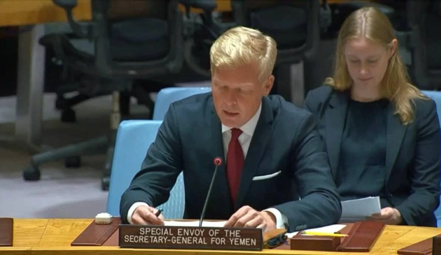 UN Envoy to Yemen Hans Grundberg (United Nations)