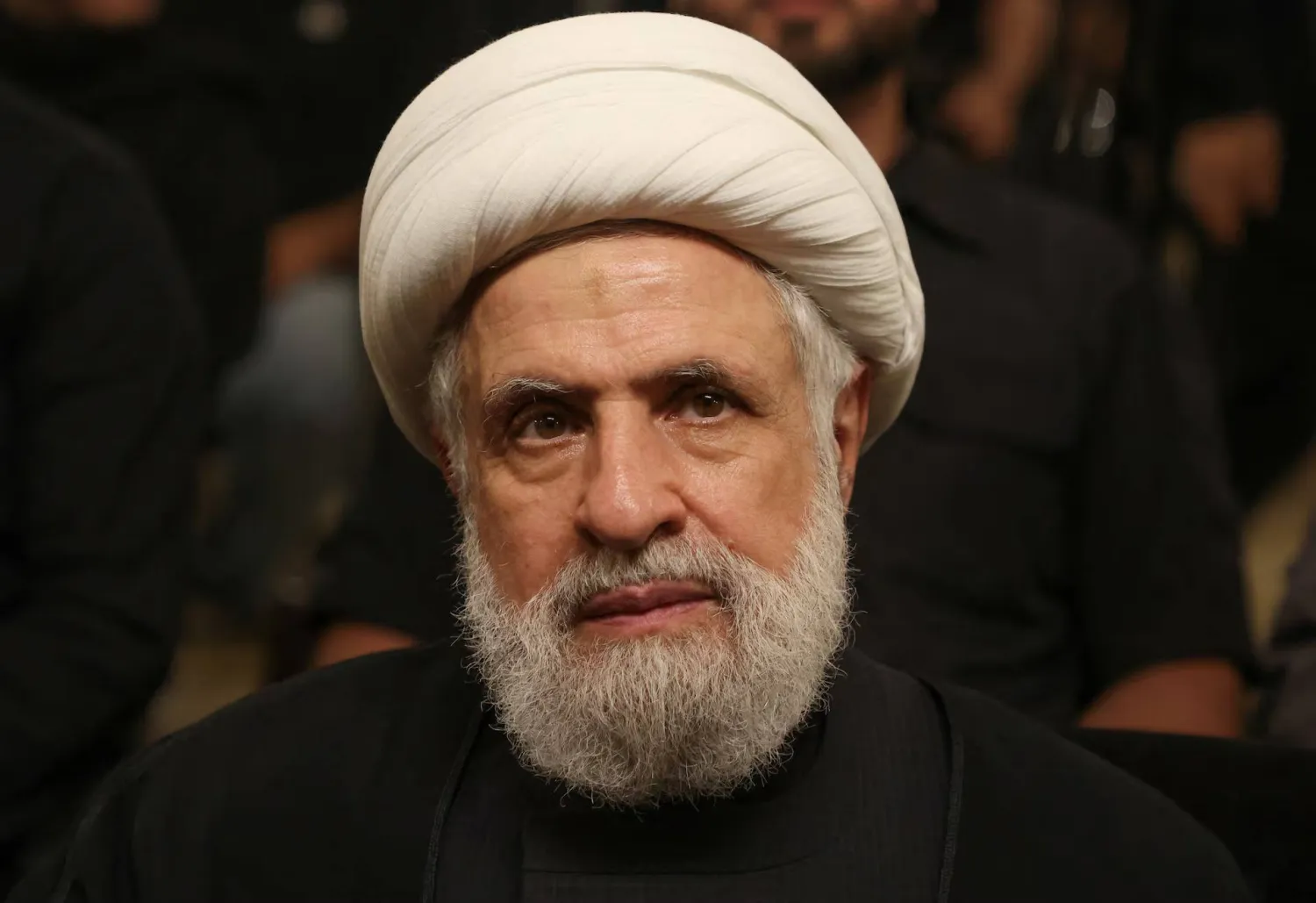 Hezbollah Secretary-General Naim Qassem (Reuters)