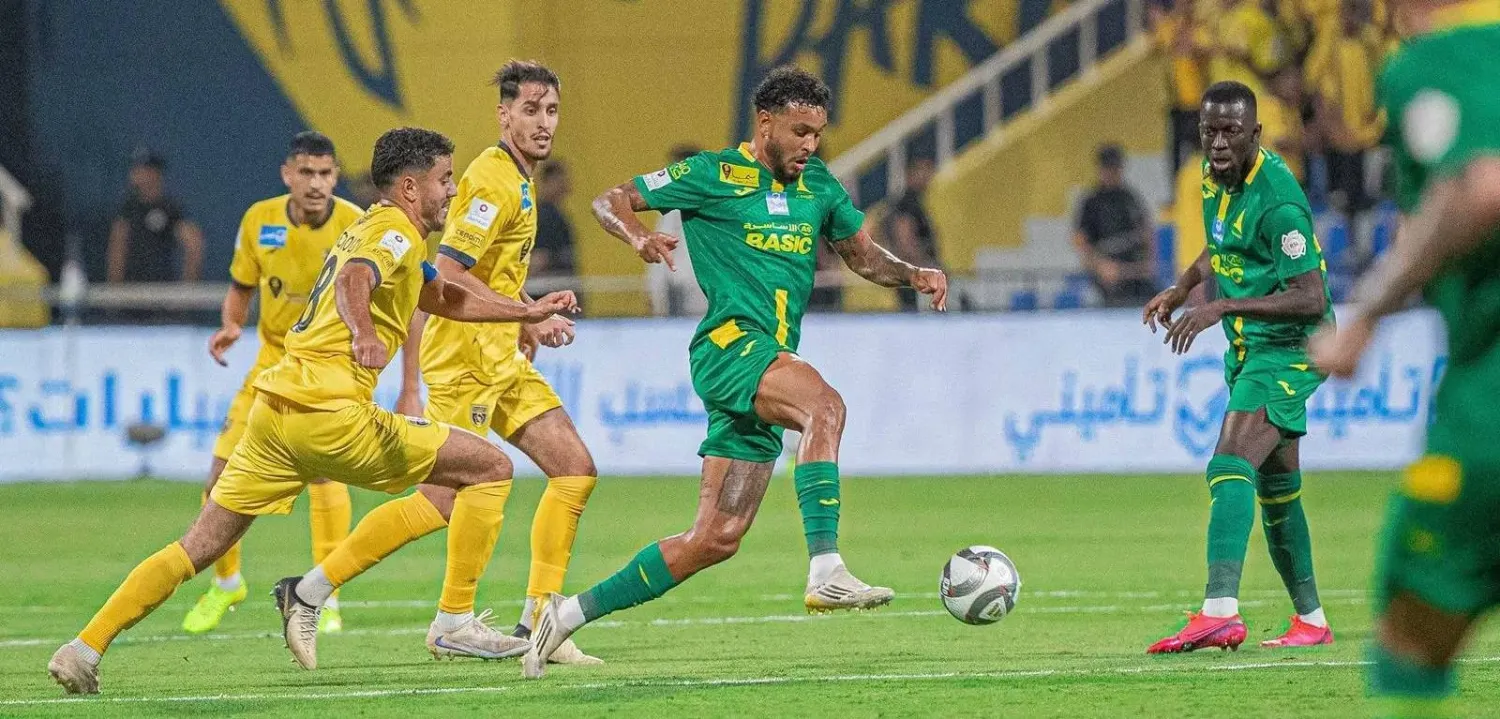 من مباراة التعاون والخليج (واس)