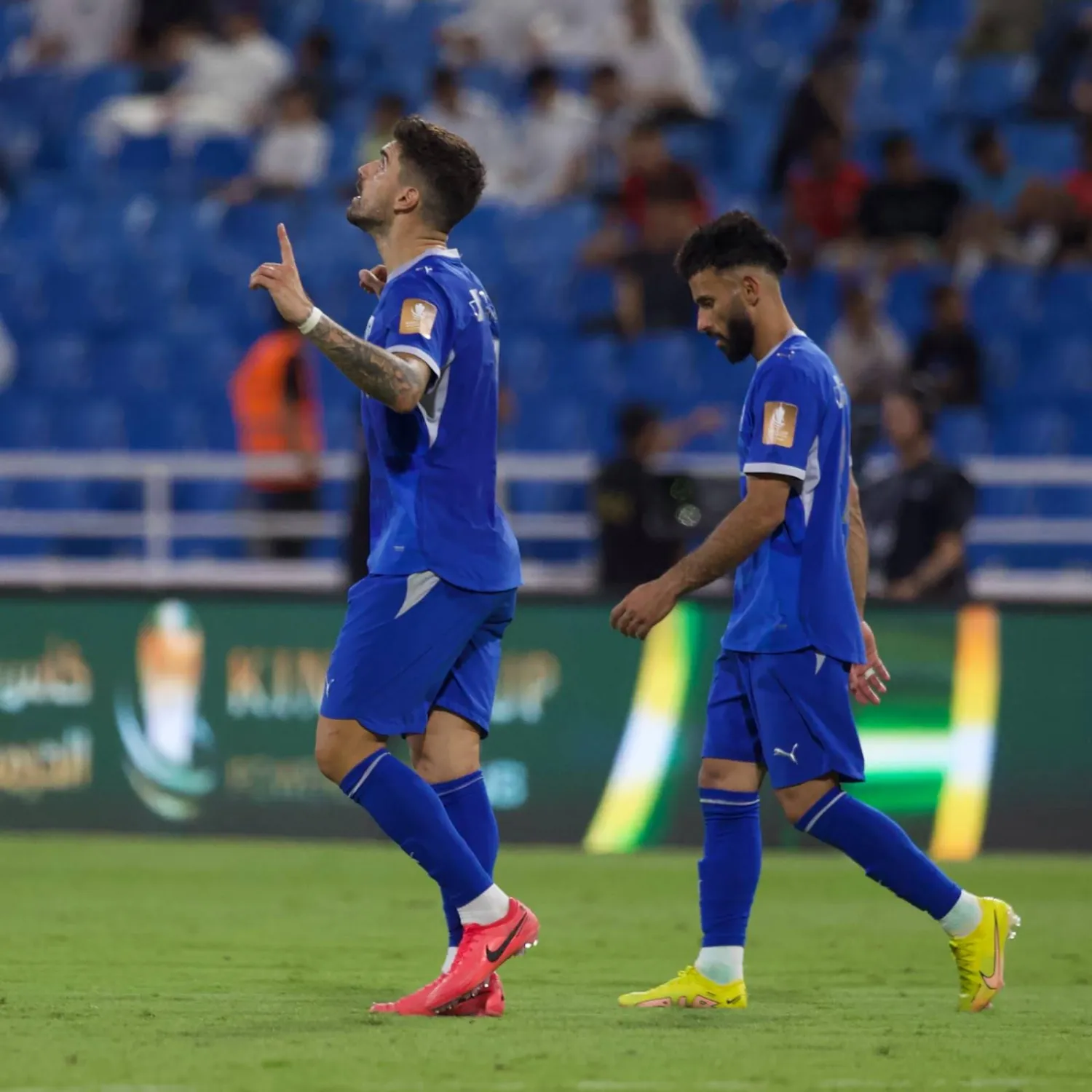 الهلال هزم الرائد بثنائية نيفيز (تصوير: نايف العتيبي)