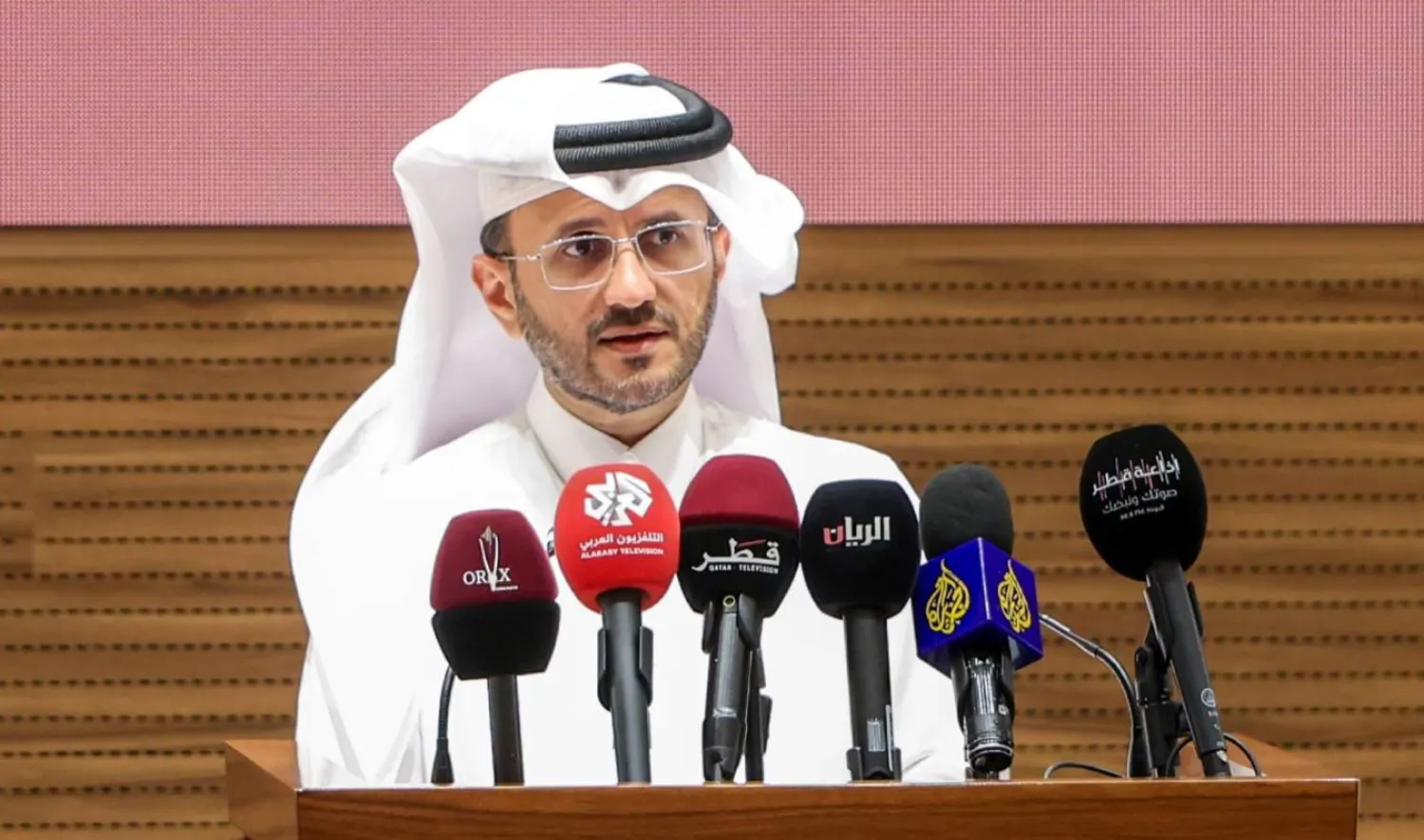 ماجد الأنصاري المتحدث باسم وزارة الخارجية القطرية (الشرق الأوسط) 