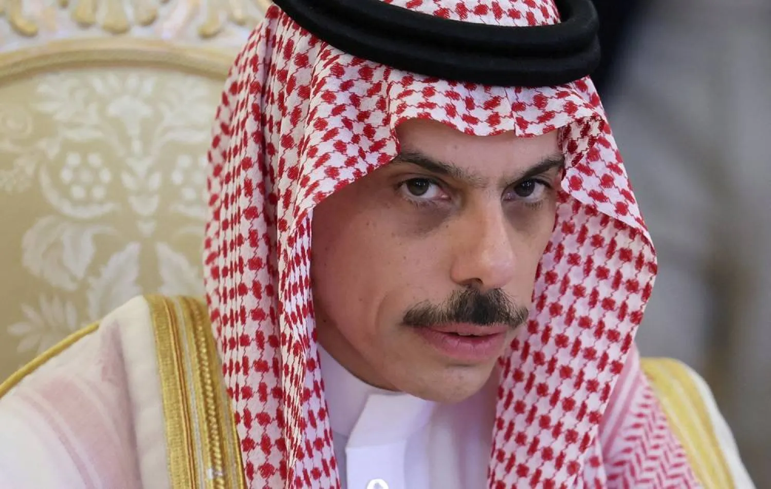 Saudi Minister of Foreign Affairs Prince Faisal bin Farhan bin Abdullah in Moscow on July 4, 2025. (Reuters)