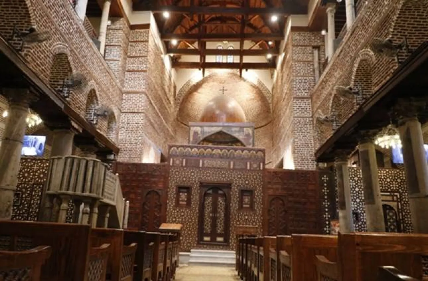 كنيسة أبو سرجة ضمن مسار العائلة المقدسة في مصر (وزارة السياحة والآثار)