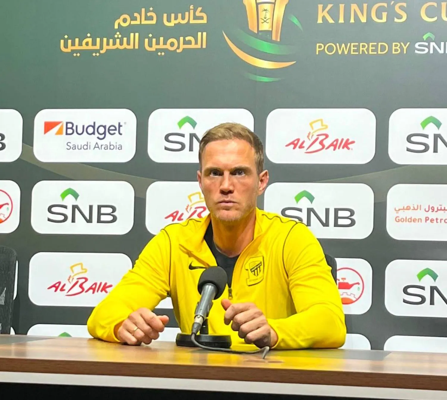 ينس فيسينغ مدرب فريق الاتحاد (الشرق الأوسط)