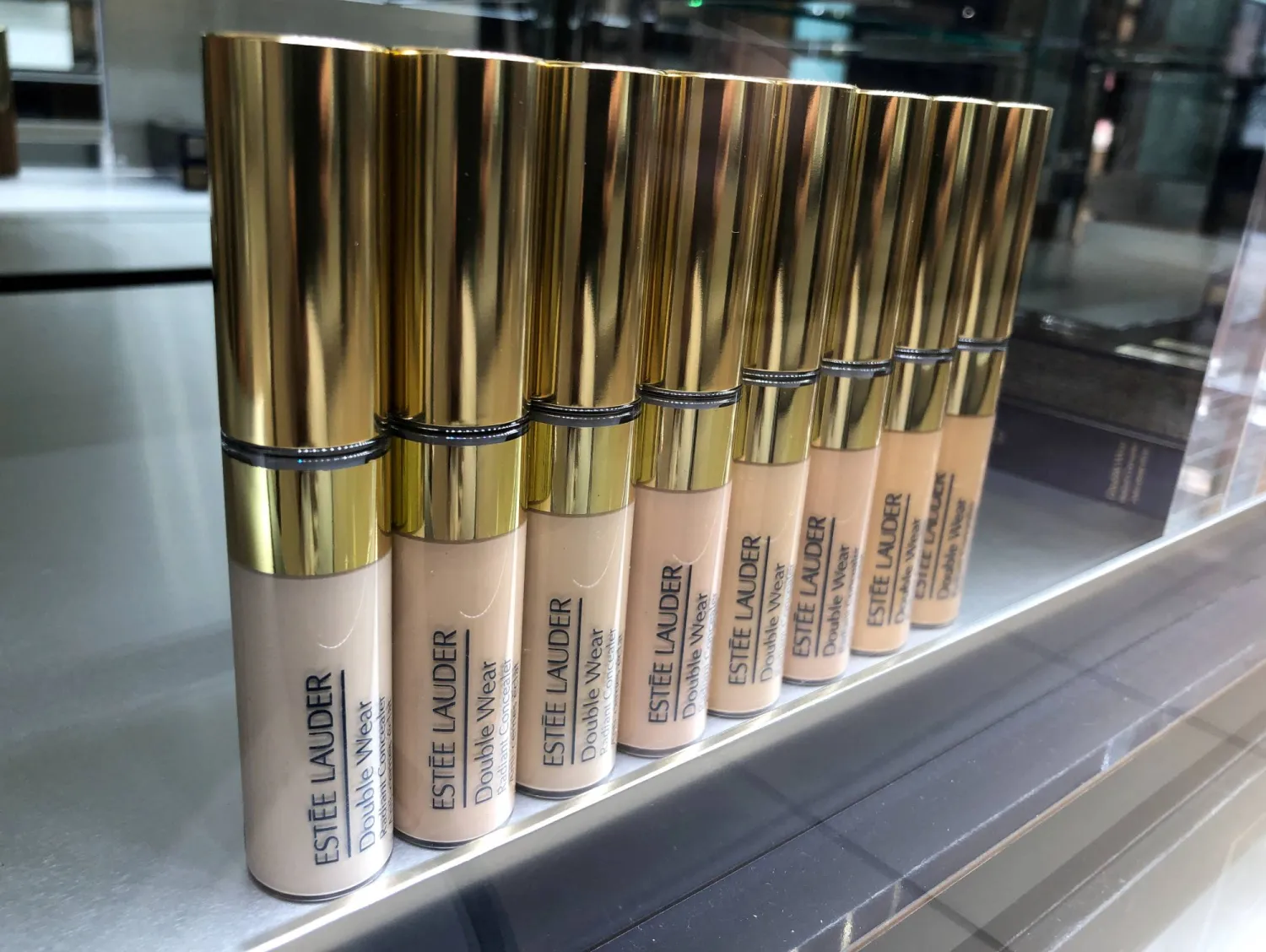 An Estee Lauder cosmetics counter is seen in Los Angeles, California, US, August 19, 2019. (Reuters)
