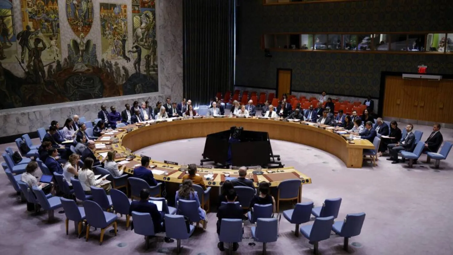 Diplomats are reluctant to predict the outcome of the race because of the sway of the five permanent members of the Security Council. Leonardo MUNOZ / AFP/File
