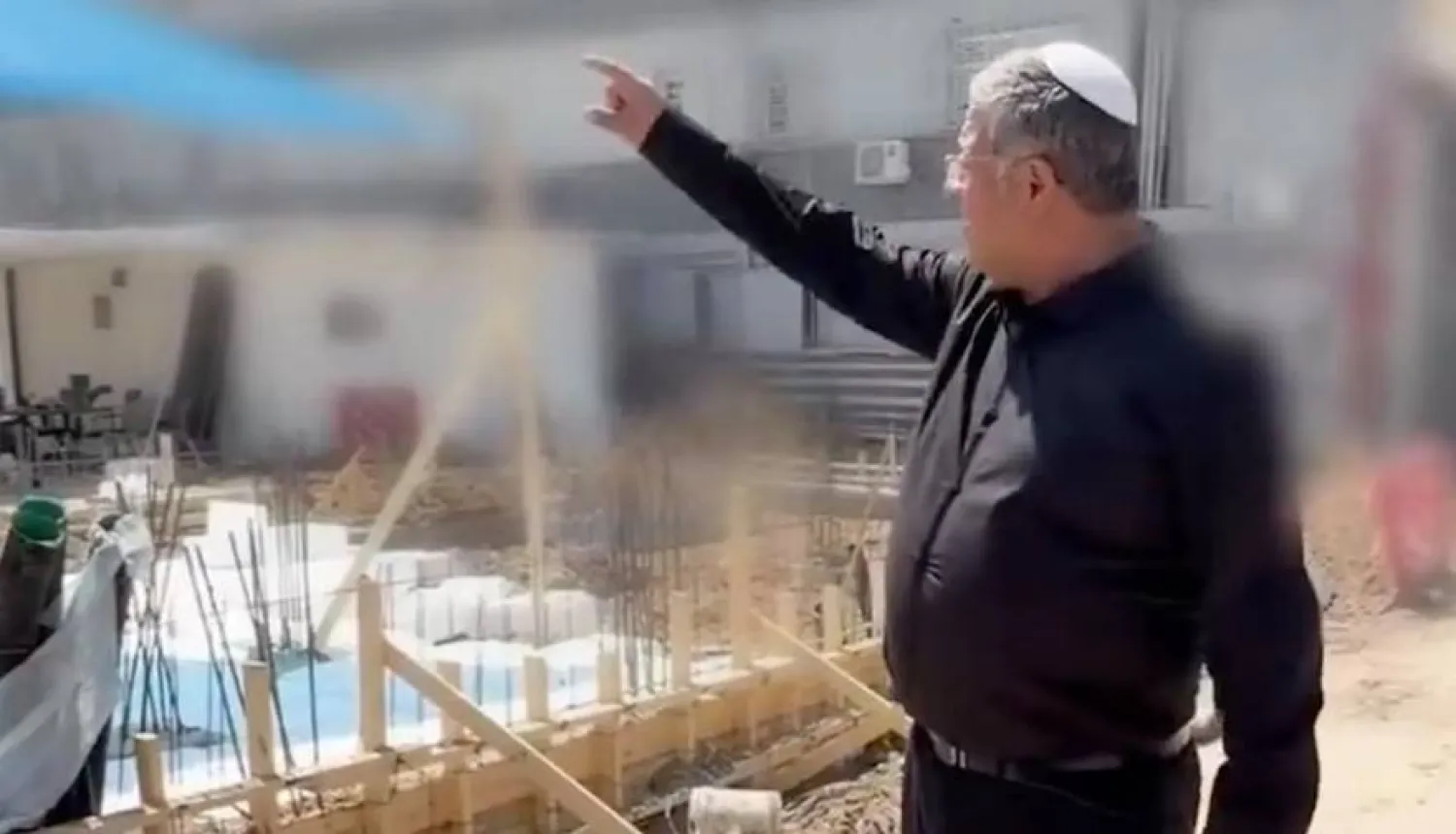 Ben-Gvir publishes video of «site designated for hanging Palestinians» (X)