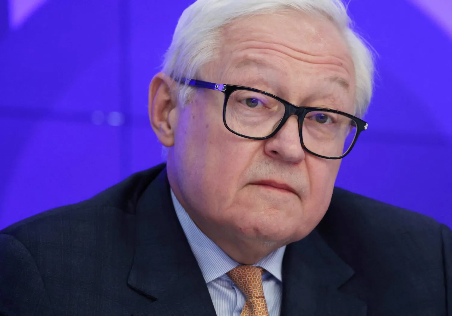 Russia's Deputy Foreign Minister Sergei Ryabkov attends a press conference in Moscow, Russia November 26, 2025. (Reuters)