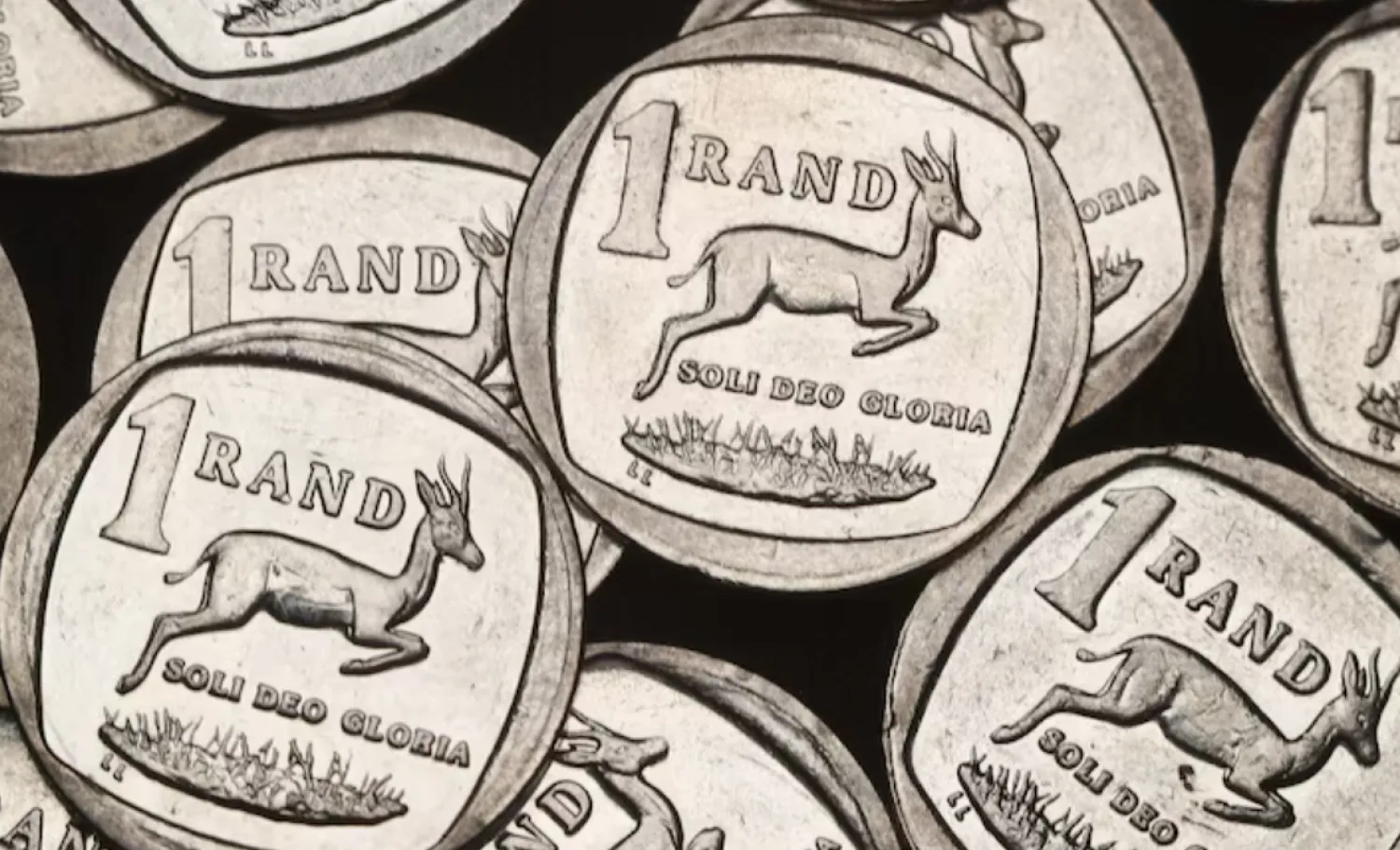 South African Rand coins are seen in this illustration picture taken October 28, 2020. REUTERS/Mike Hutchings/Illustration 
