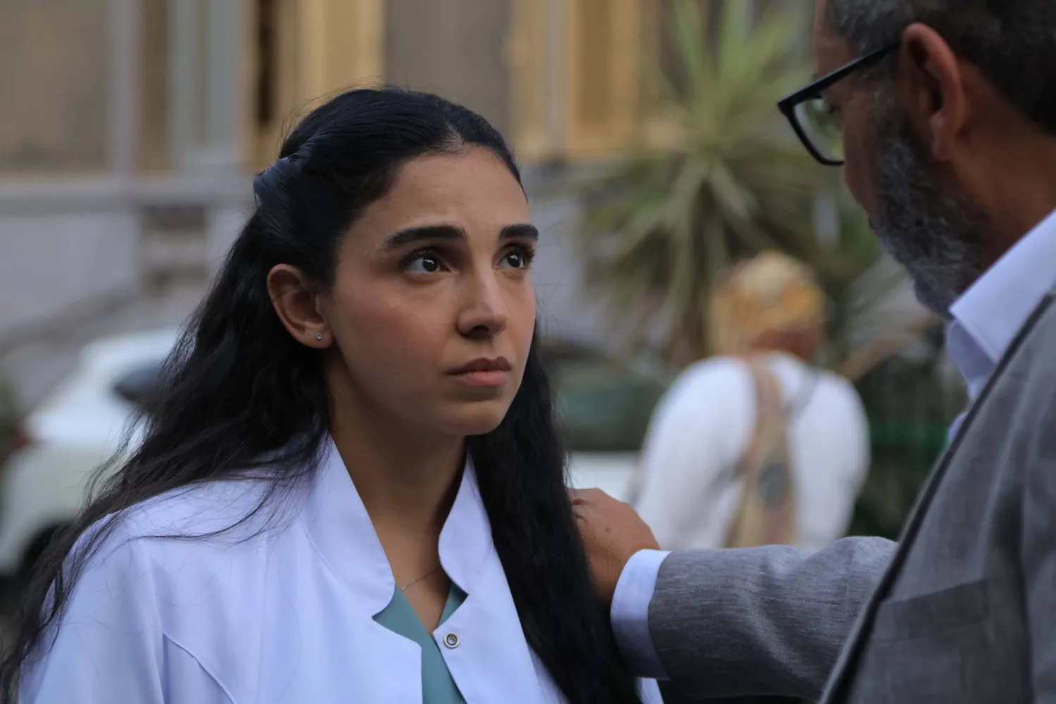 تقدم سلمى أبو ضيف شخصية طبيبة التخدير (الشركة المنتجة)