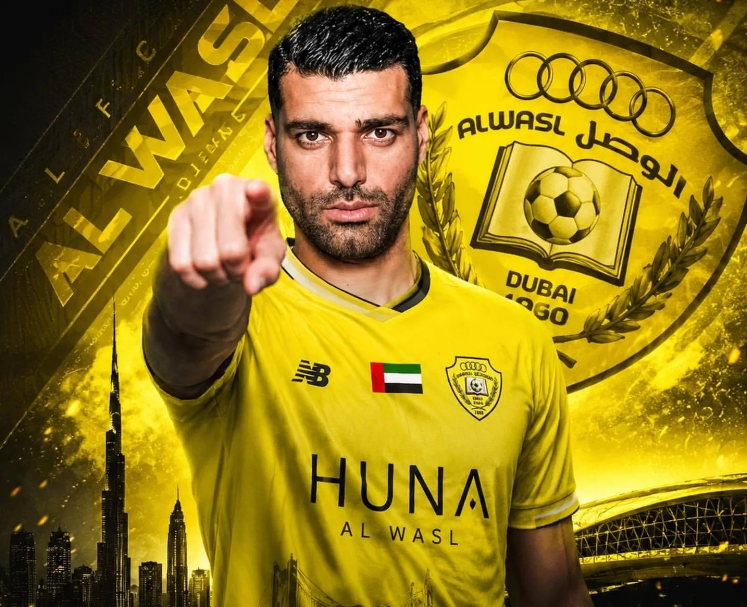 الدولي الإيراني مهدي طارمي (نادي الوصل)