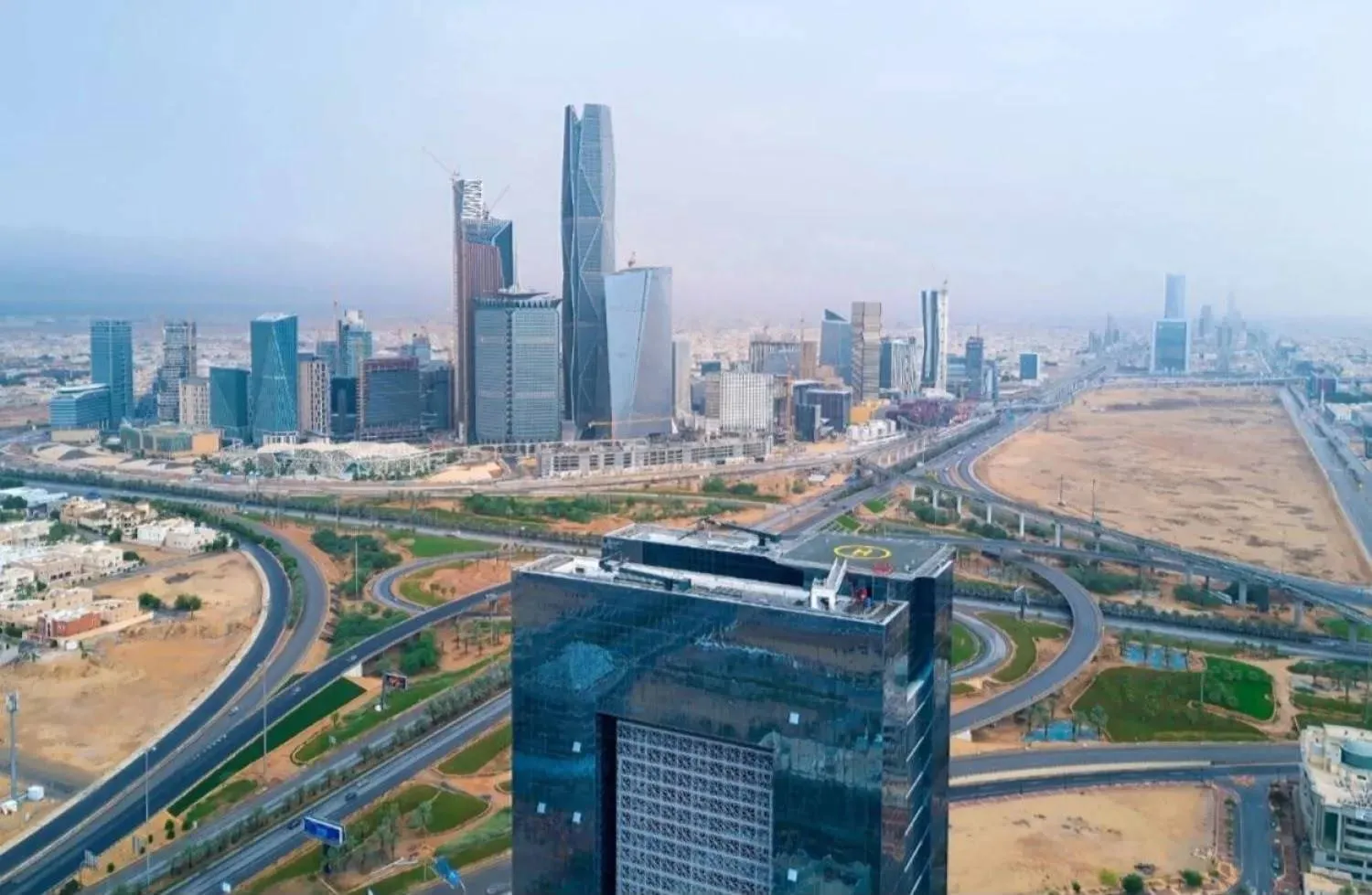 An aerial view of the Saudi capital, Riyadh (SPA)