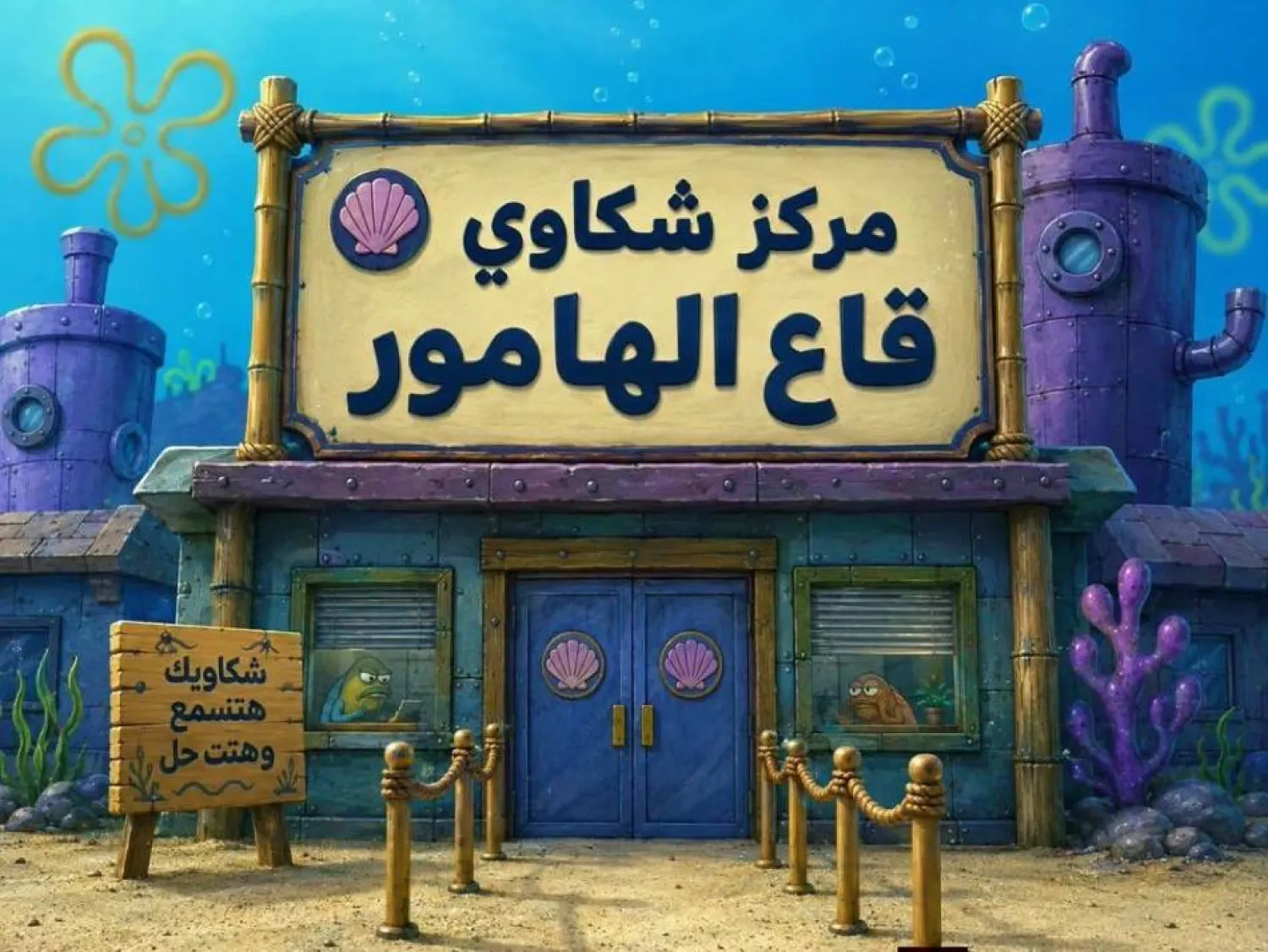 صورة من «غروب قاع الهامور» (فيسبوك)