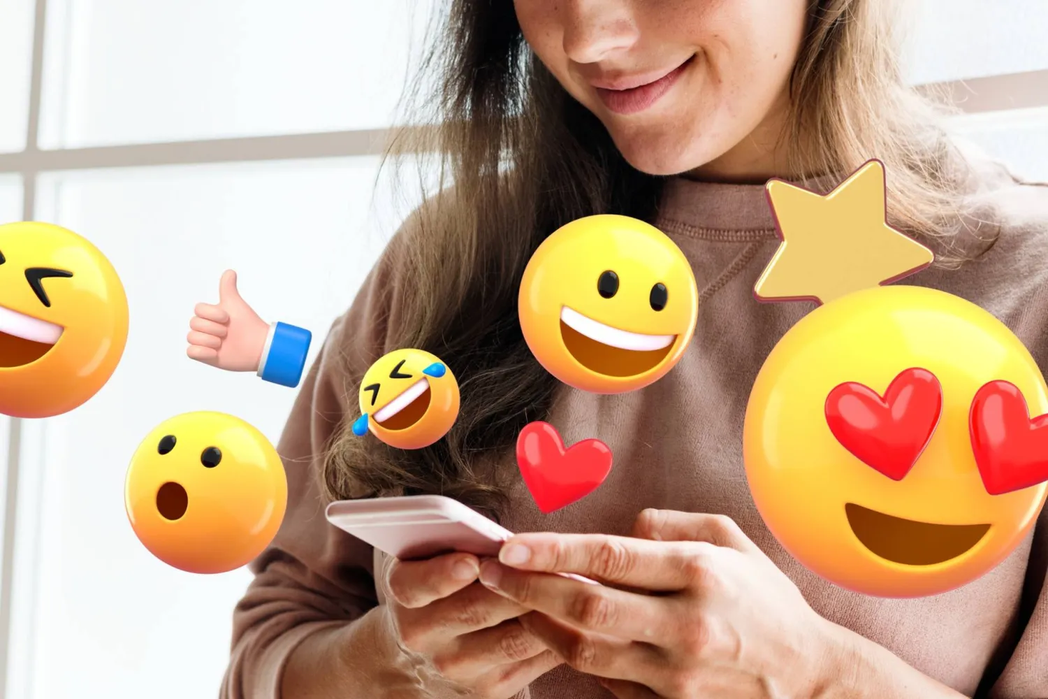 الرموز التعبيرية لغة رقمية لنقل المعاني (شاترستوك)