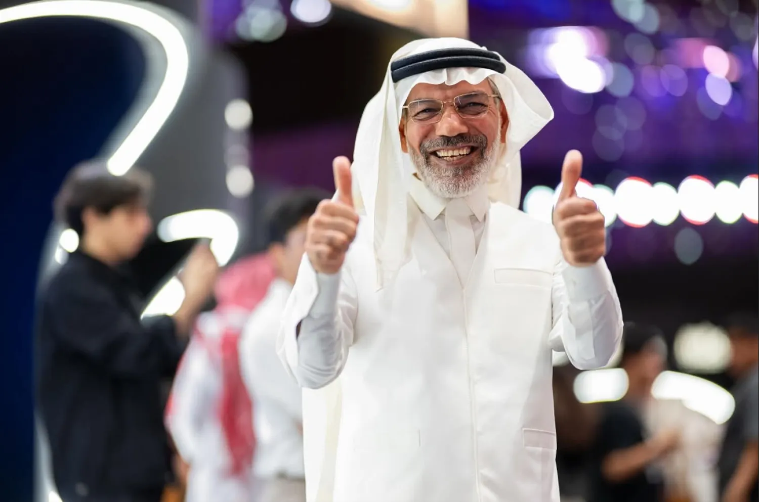الفنان إبراهيم الحساوي قدم عديداً من الأعمال السينمائية والدرامية (الشرق الأوسط)