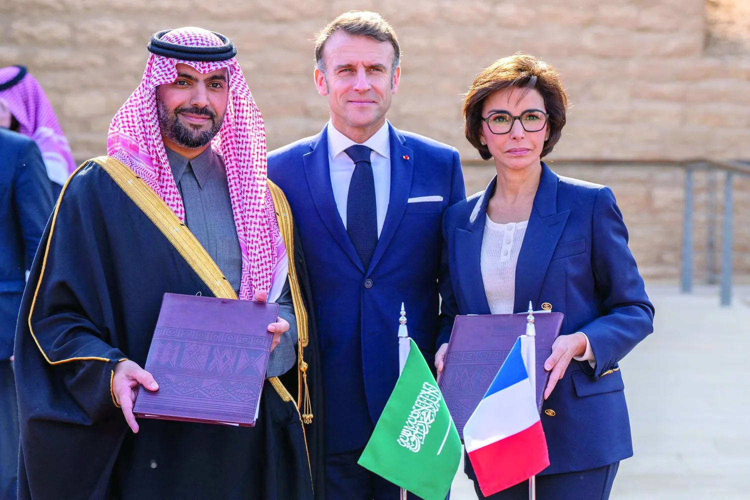 Saudi Arabia and France strengthened cultural cooperation through nine executive programs during the French president’s visit in December 2024. (SPA) 
