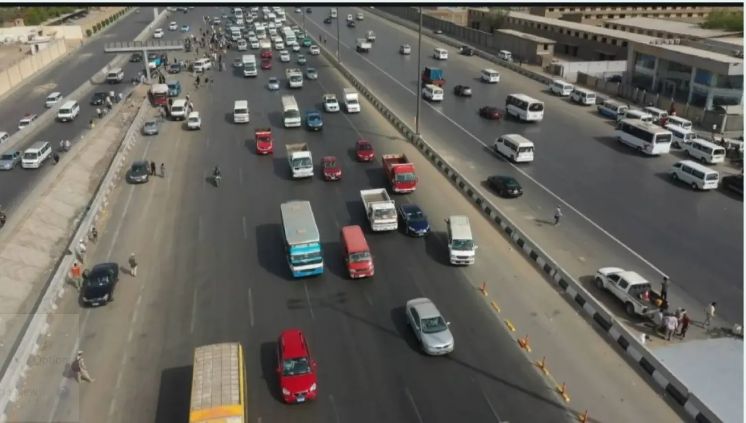 وزارة الداخلية المصرية تكثف الحملات المرورية على مختلف الطرق السريعة (وزارة النقل المصرية)