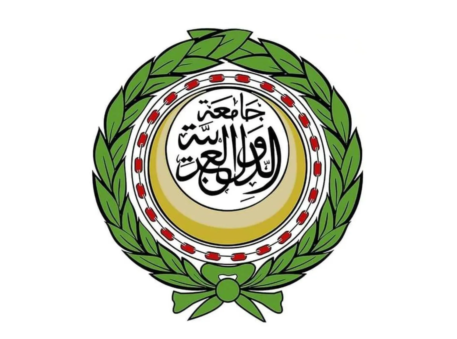 The League of Arab States logo
