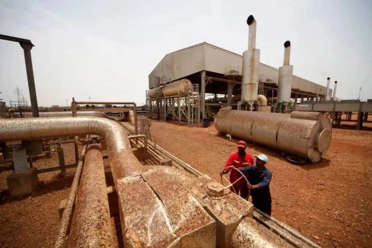 File photo of the Heglig oil field in southern Kordofan, Sudan (Reuters)
