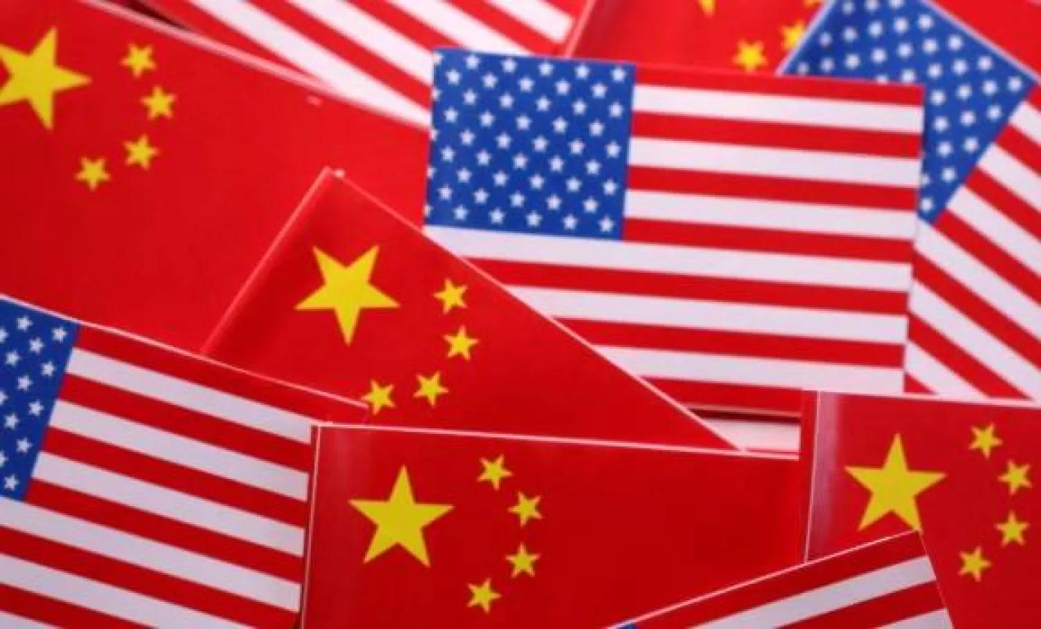 US and Chinese flags are seen in this illustration created on March 20, 2025. REUTERS/Dado Ruvic/Illustration/File Photo 