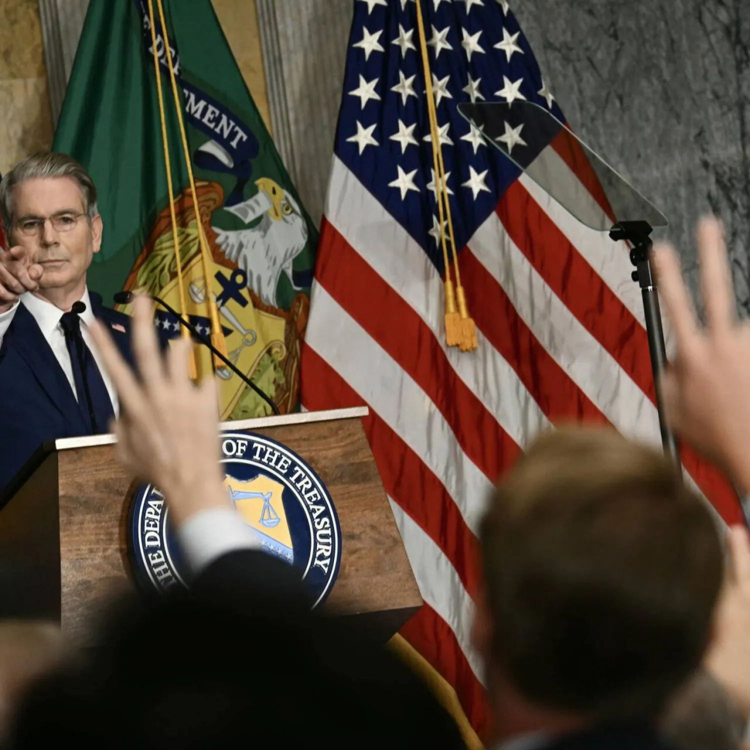 US Treasury Secretary Scott Bessent laid out plans this week to strangle Iran's economy. Kent NISHIMURA / AFP
